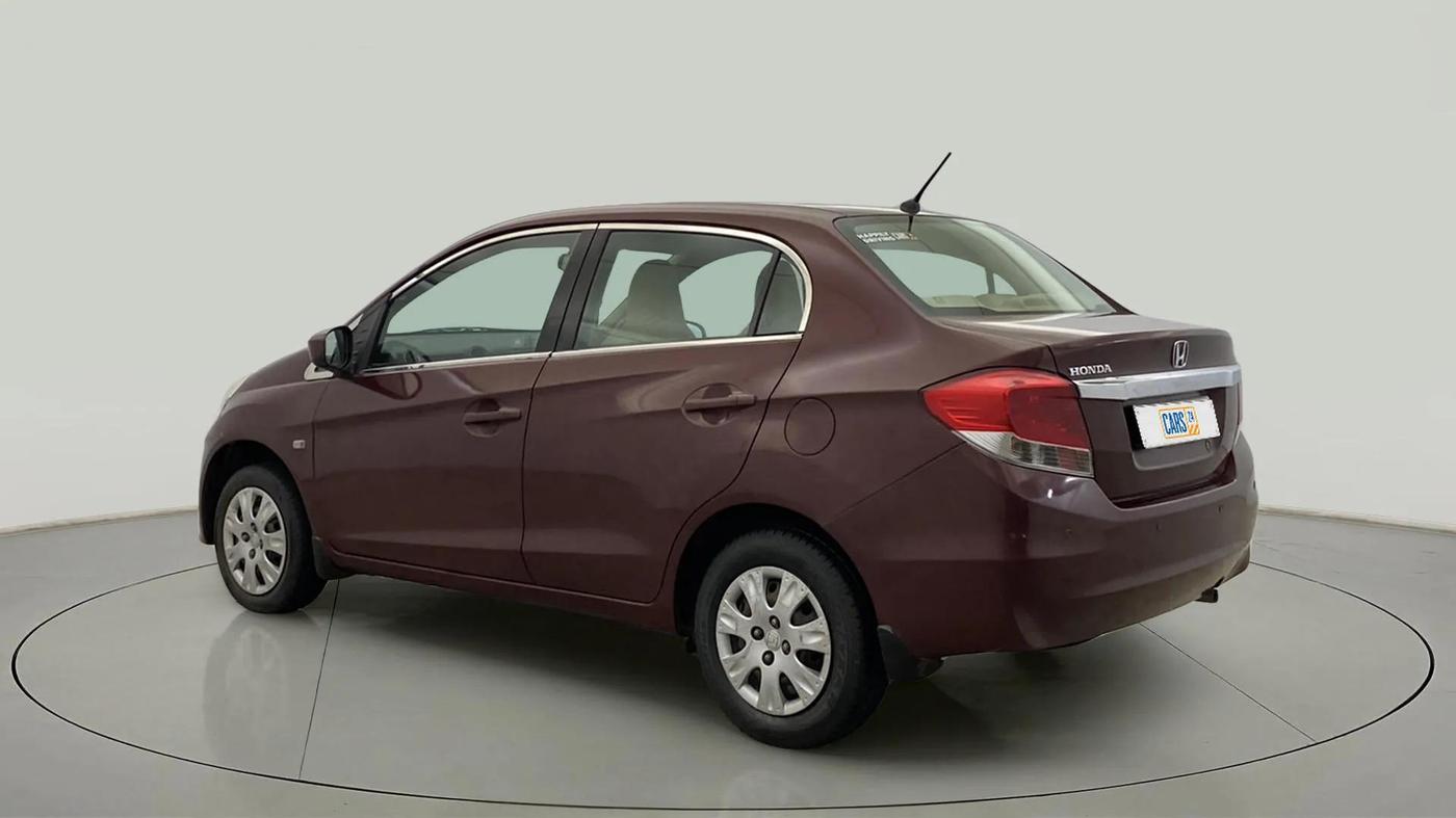 2014 Honda Amaze 1.2L I-VTEC S, Petrol, Manual, 96,933 km, Left Back Diagonal