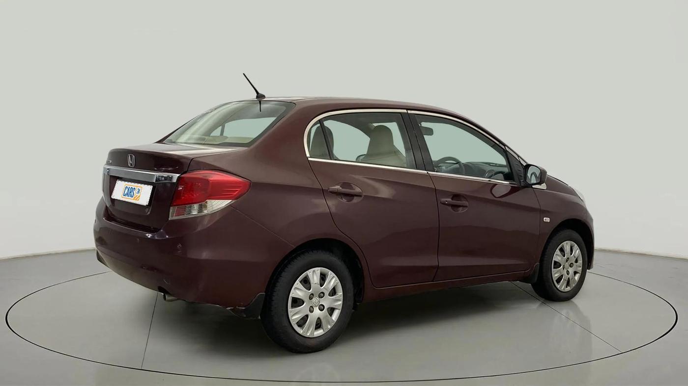 2014 Honda Amaze 1.2L I-VTEC S, Petrol, Manual, 96,933 km, Right Back Diagonal