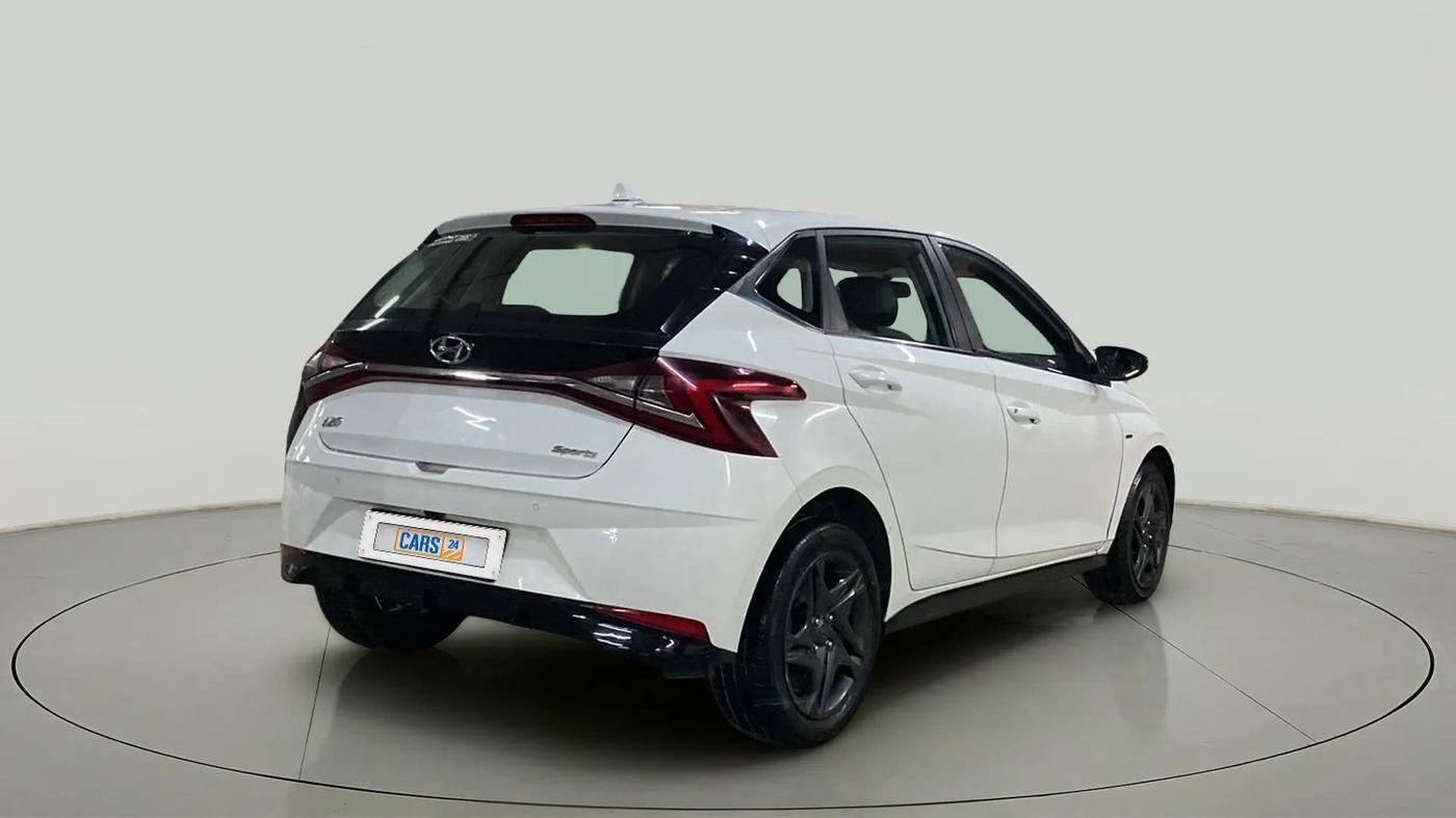 2020 Hyundai NEW I20 SPORTZ 1.0T GDI IMT, Petrol, Manual, 52,403 km, Right Back Diagonal
