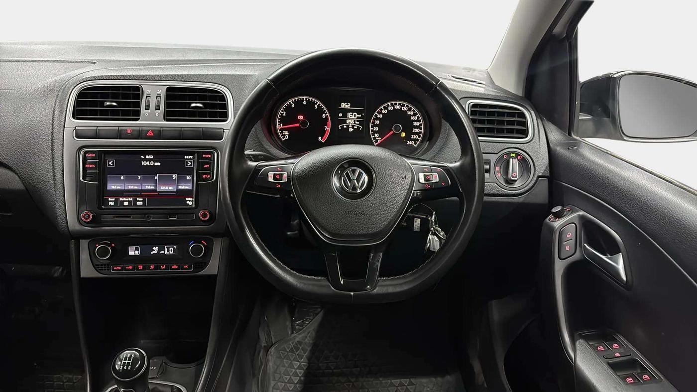 2018 Volkswagen Polo HIGHLINE PLUS 1.0 16 ALLOY, Petrol, Manual, 12,537 km, Steering Wheel Close Up