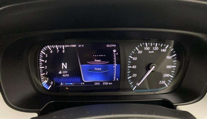 2022 Tata PUNCH CREATIVE AMT 1.2 RTN DUAL TONE, Petrol, Automatic, 3,729 km, Odometer Image