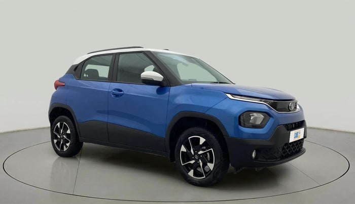 2022 Tata PUNCH CREATIVE AMT 1.2 RTN DUAL TONE, Petrol, Automatic, 3,729 km, Right Front Diagonal
