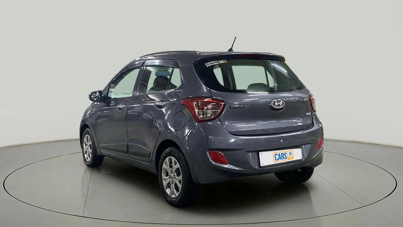2015 Hyundai Grand i10 SPORTZ 1.2 KAPPA VTVT, Petrol, Manual, 34,292 km, Left Back Diagonal
