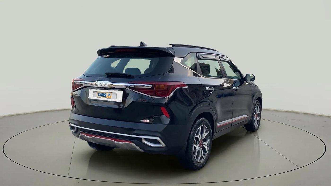 2021 KIA SELTOS GTX PLUS 1.4 PETROL, Petrol, Manual, 70,402 km, Right Back Diagonal