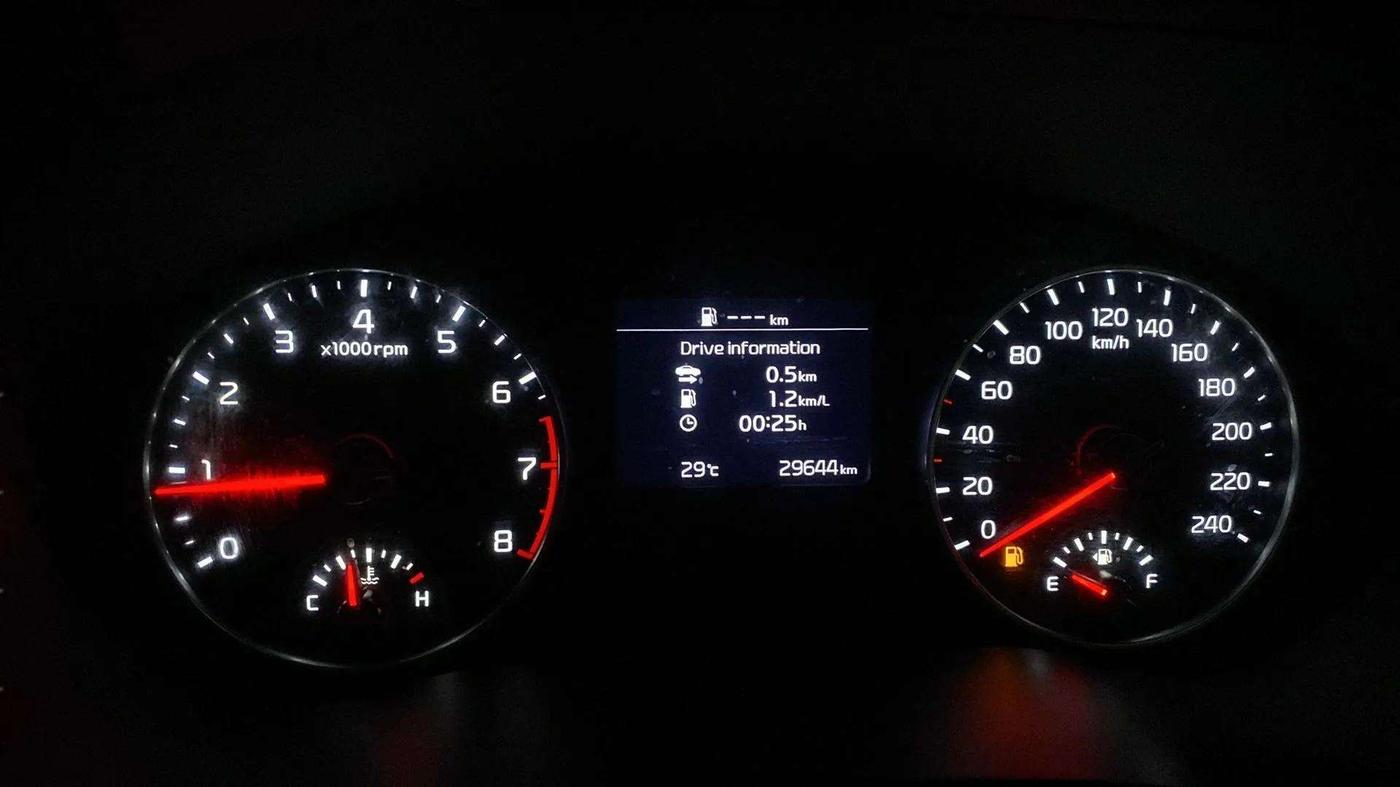 2021 KIA SELTOS HTX 1.5 PETROL, Petrol, Manual, 29,667 km, Odometer Image