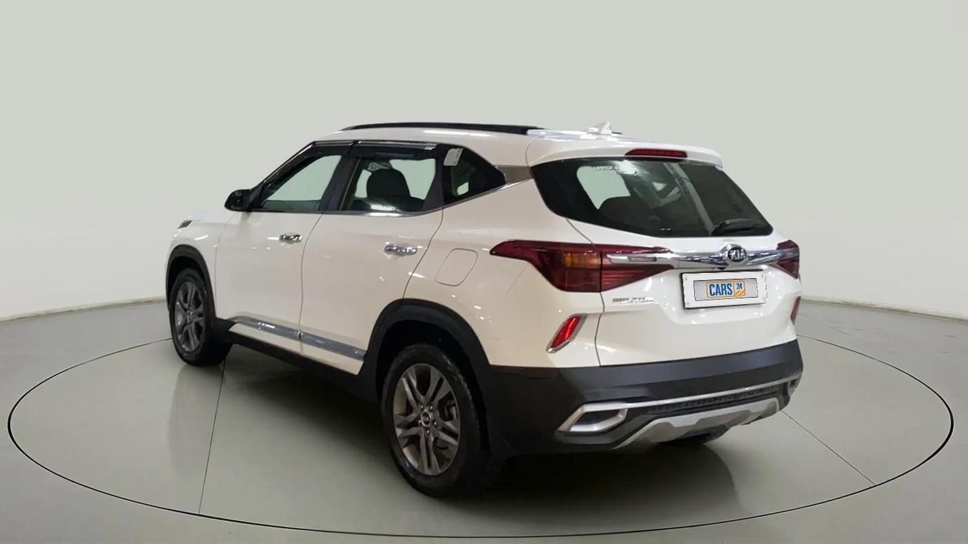2021 KIA SELTOS HTX 1.5 PETROL, Petrol, Manual, 29,667 km, Left Back Diagonal