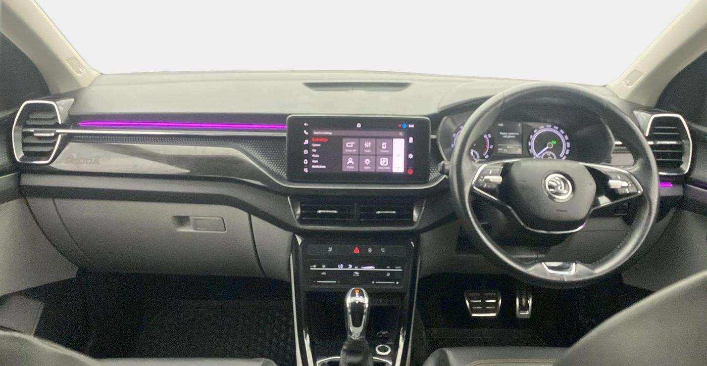 2021 Skoda KUSHAQ STYLE 1.0L TSI AT, Petrol, Automatic, 48,576 km, Dashboard