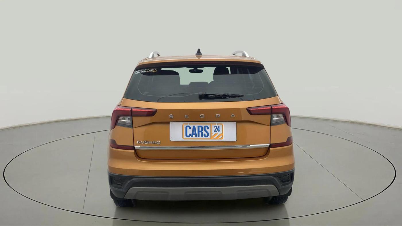 2021 Skoda KUSHAQ STYLE 1.0L TSI AT, Petrol, Automatic, 48,576 km, Back/Rear