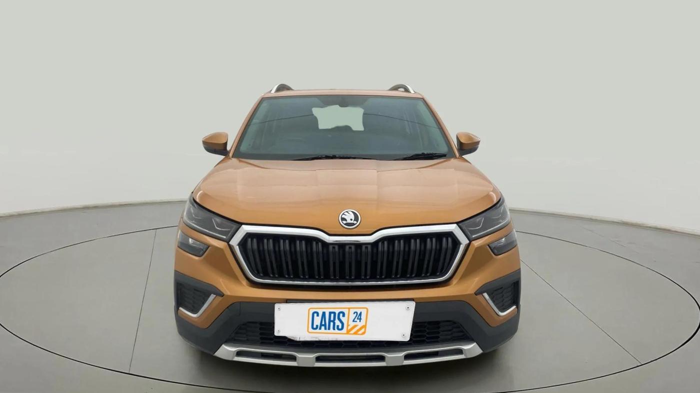 2021 Skoda KUSHAQ STYLE 1.0L TSI AT, Petrol, Automatic, 48,576 km, Front