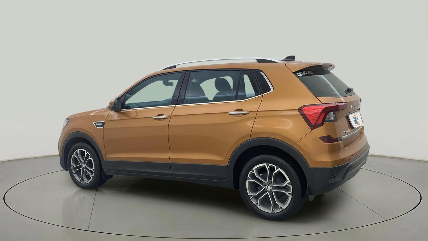 2021 Skoda KUSHAQ STYLE 1.0L TSI AT, Petrol, Automatic, 48,576 km, Left Back Diagonal
