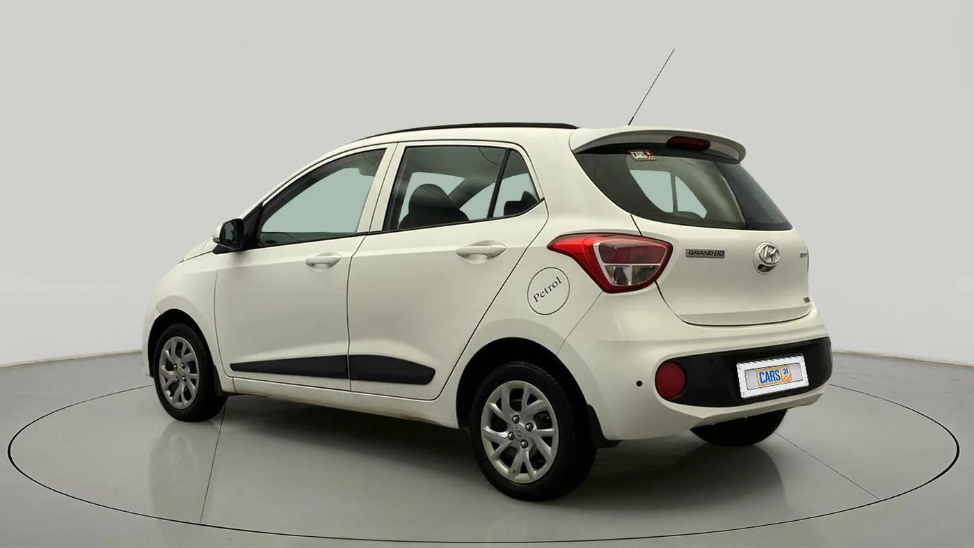 2019 Hyundai Grand i10 SPORTZ 1.2 KAPPA VTVT, Petrol, Manual, 38,852 km, Left Back Diagonal