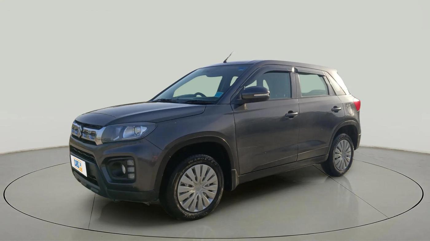 2021 Maruti Vitara Brezza LXI, Petrol, Manual, 34,261 km, Left Front Diagonal