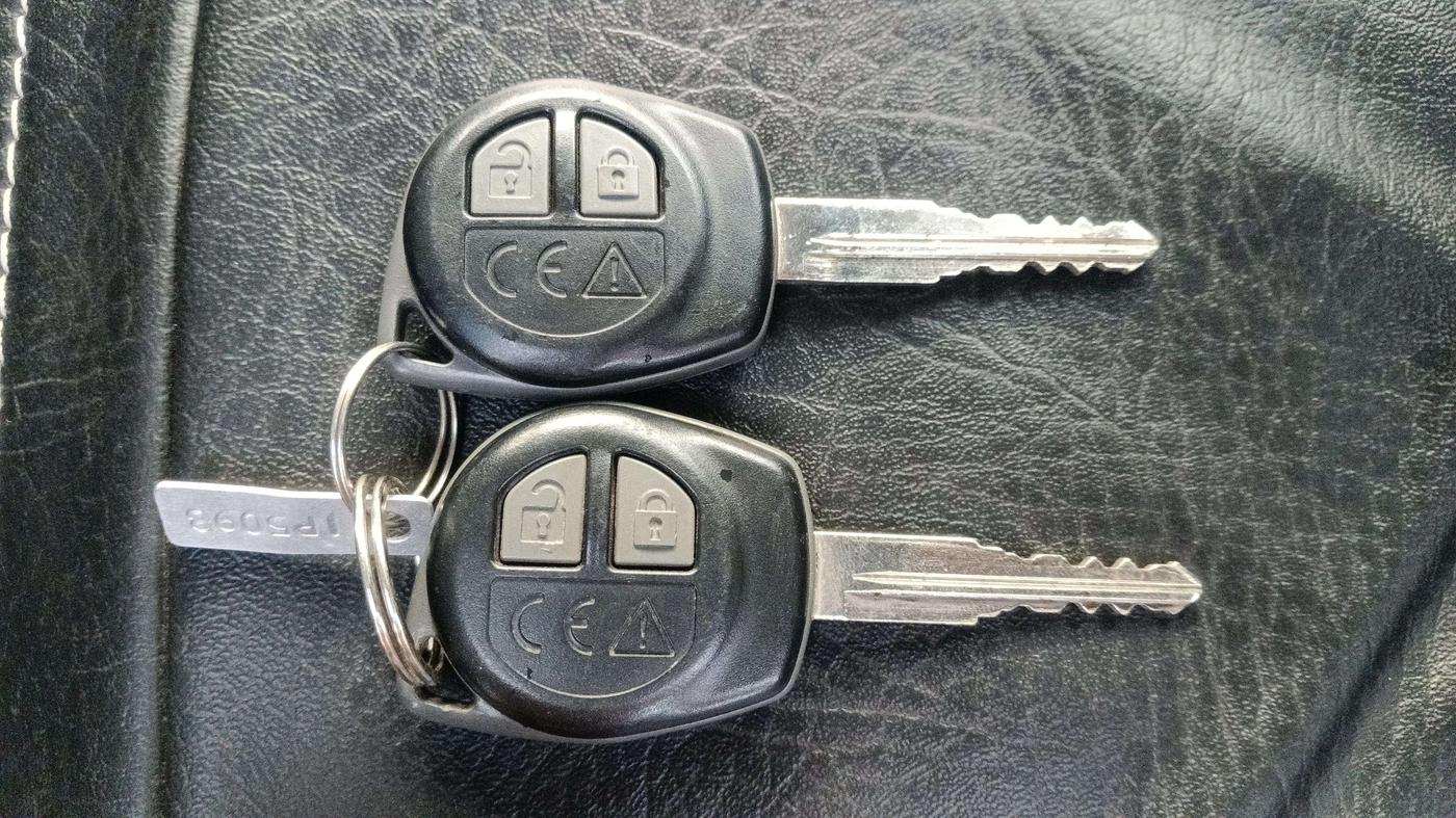 2021 Maruti Vitara Brezza LXI, Petrol, Manual, 34,261 km, Key Close Up