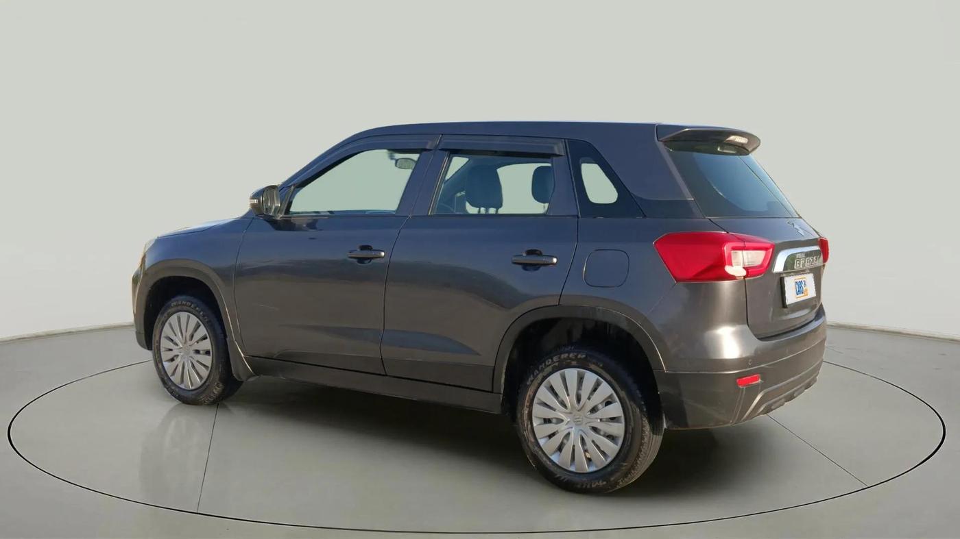 2021 Maruti Vitara Brezza LXI, Petrol, Manual, 34,261 km, Left Back Diagonal