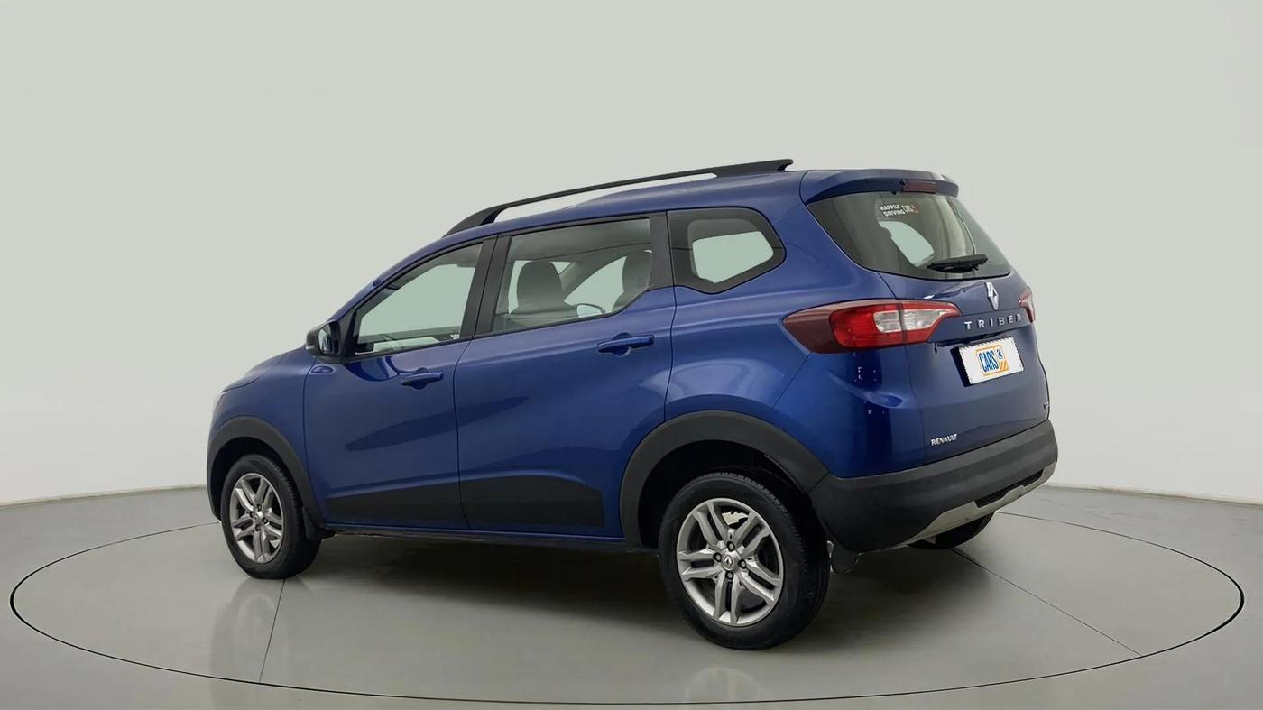 2022 Renault TRIBER RXZ AMT, Petrol, Automatic, 13,524 km, Left Back Diagonal