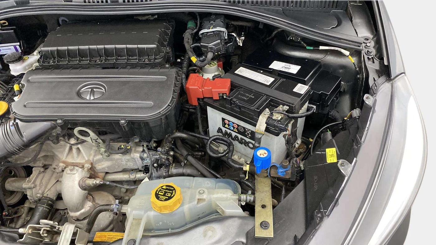 2022 Tata TIGOR XZA PLUS PETROL, CNG, Automatic, 12,218 km, Engine View - Left