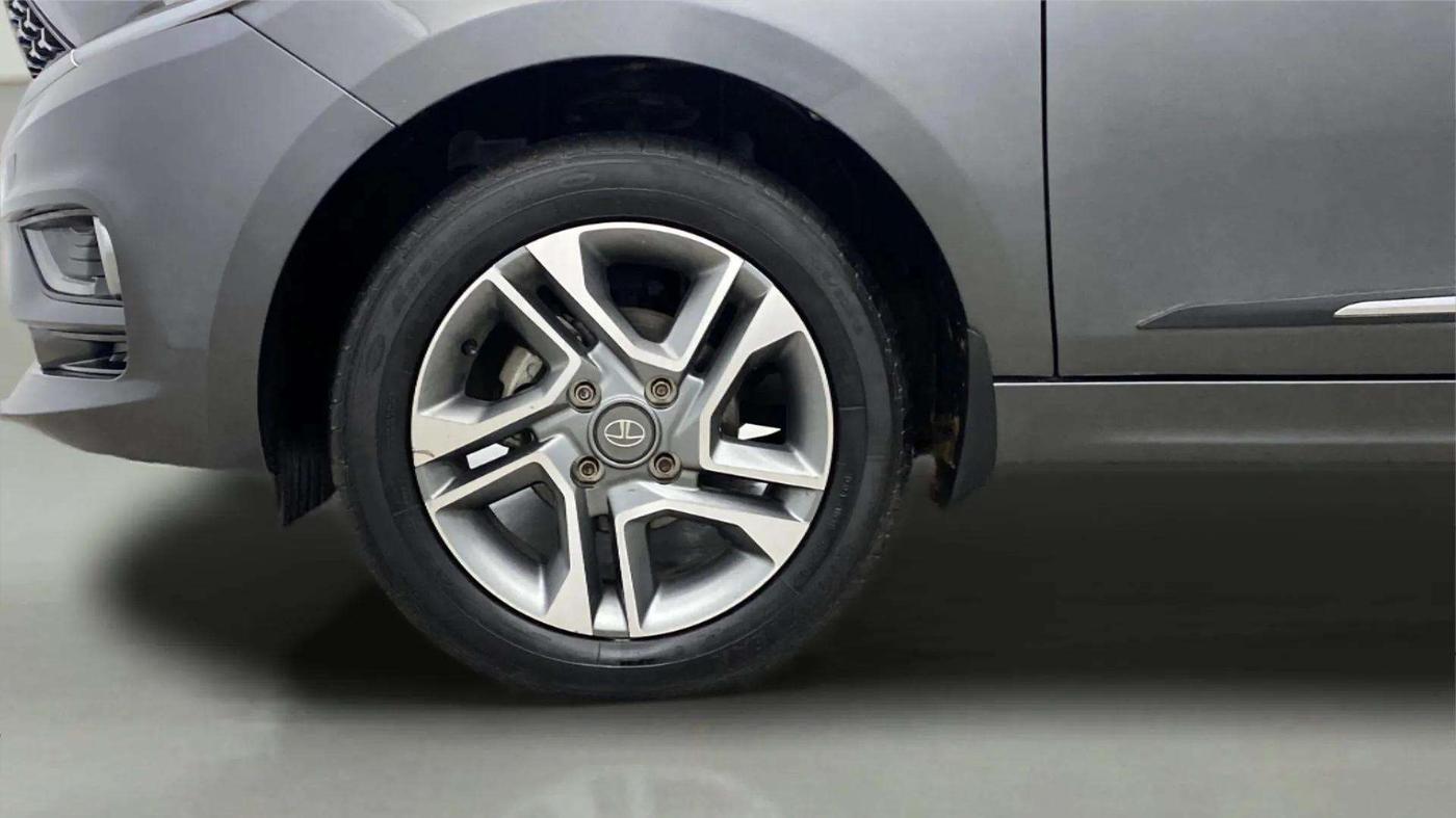 2022 Tata TIGOR XZA PLUS PETROL, CNG, Automatic, 12,218 km, Left Front Wheel