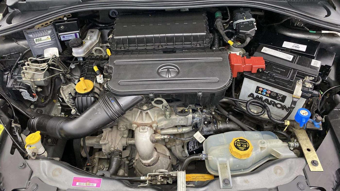 2022 Tata TIGOR XZA PLUS PETROL, CNG, Automatic, 12,218 km, Engine View