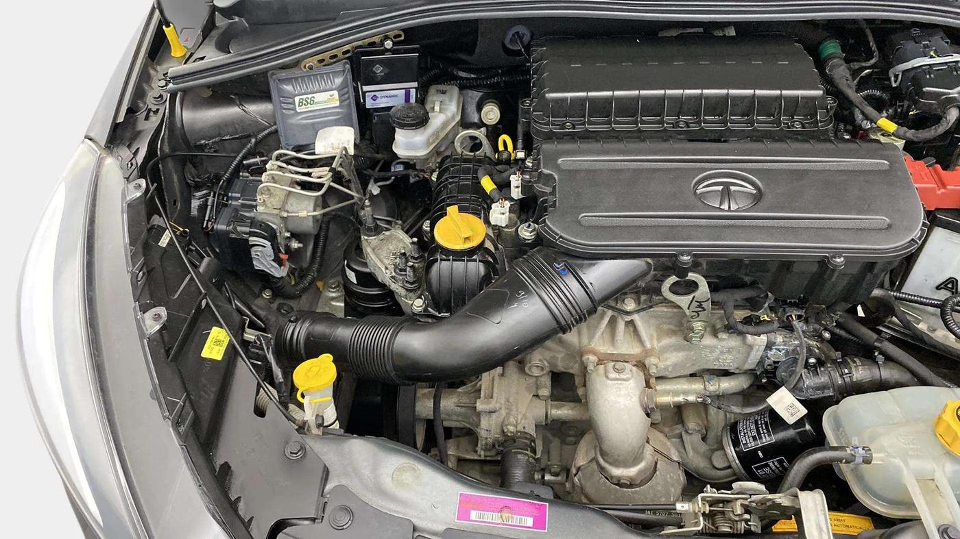 2022 Tata TIGOR XZA PLUS PETROL, CNG, Automatic, 12,218 km, Engine View - Right