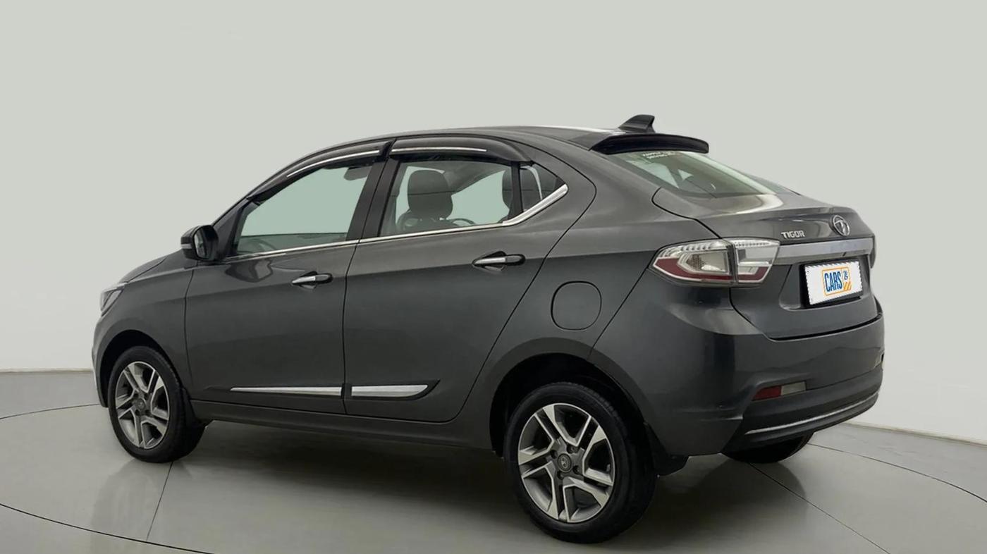 2022 Tata TIGOR XZA PLUS PETROL, CNG, Automatic, 12,218 km, Left Back Diagonal