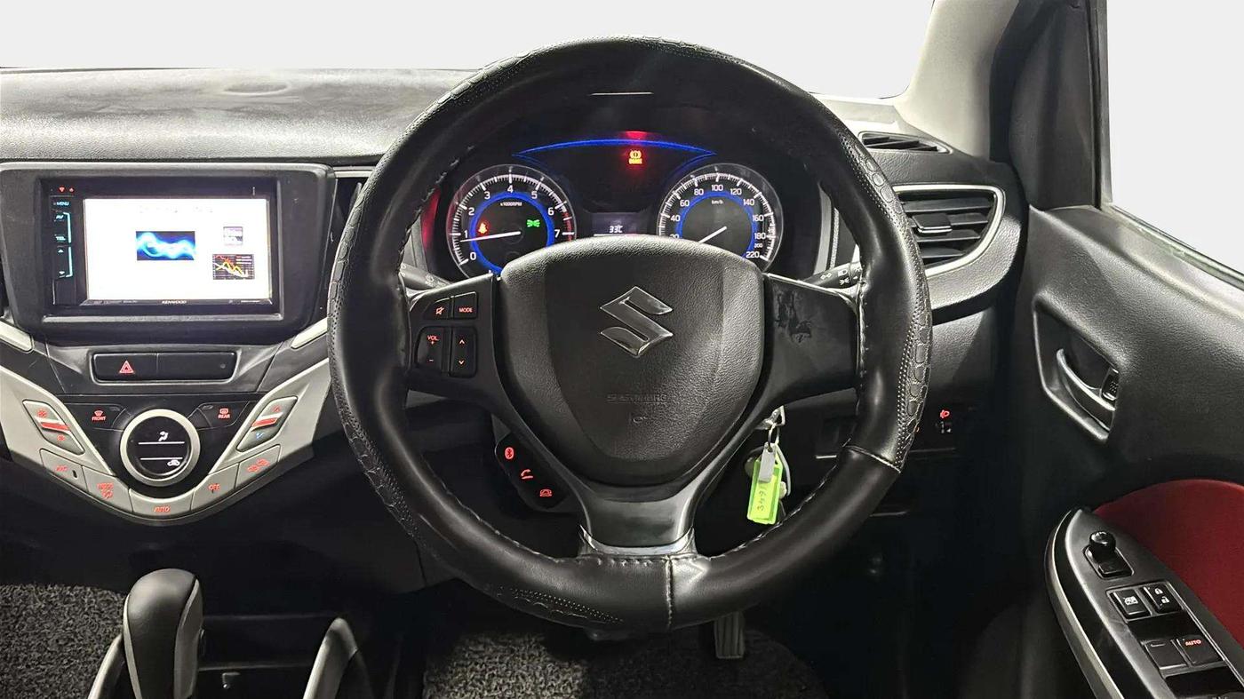 2017 Maruti Baleno DELTA CVT PETROL 1.2, Petrol, Automatic, 52,314 km, Steering Wheel Close Up