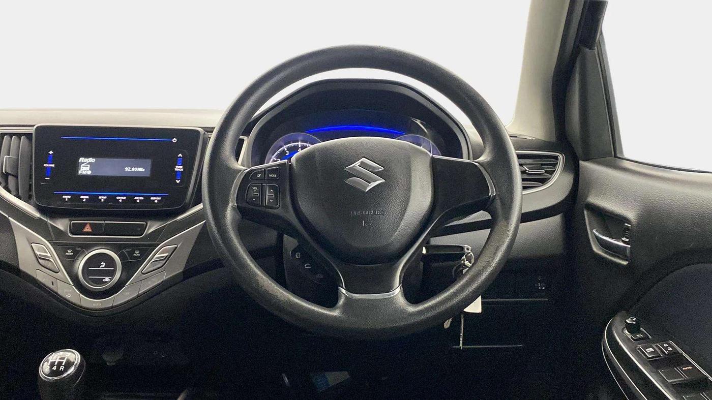 2020 Maruti Baleno DELTA PETROL 1.2, Petrol, Manual, 40,886 km, Steering Wheel Close Up