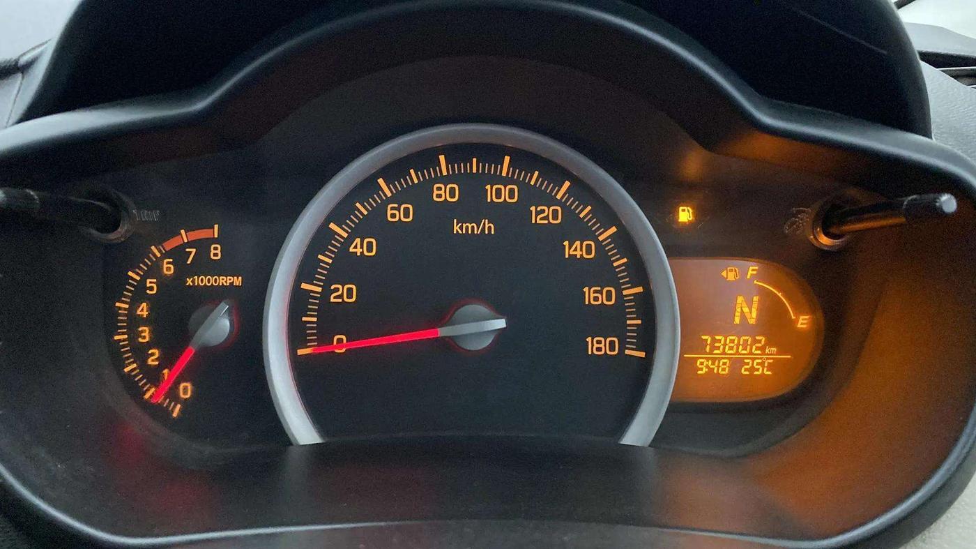 2015 Maruti Celerio ZXI AMT, Petrol, Automatic, 73,826 km, Odometer Image