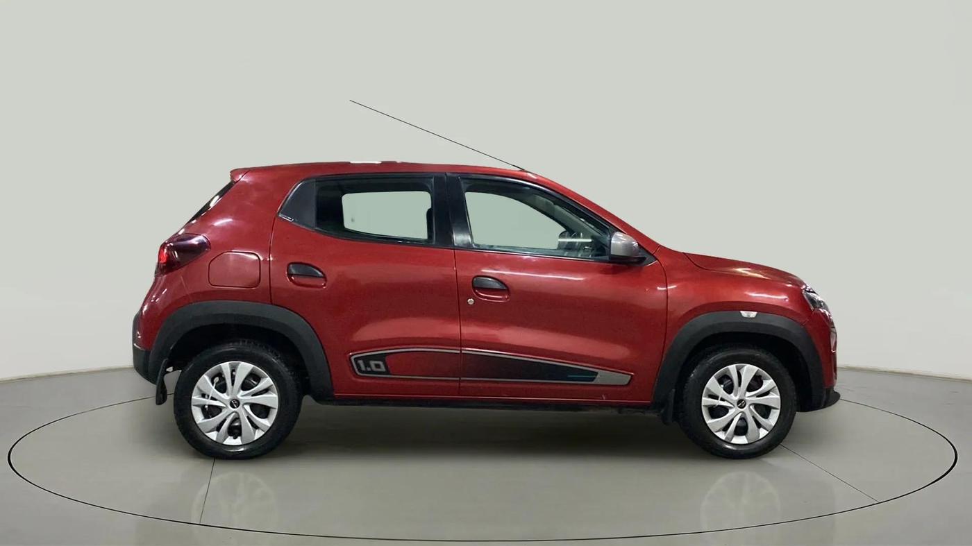 2019 Renault Kwid RXT 1.0 AMT (O), Petrol, Automatic, 18,486 km, Right Side View