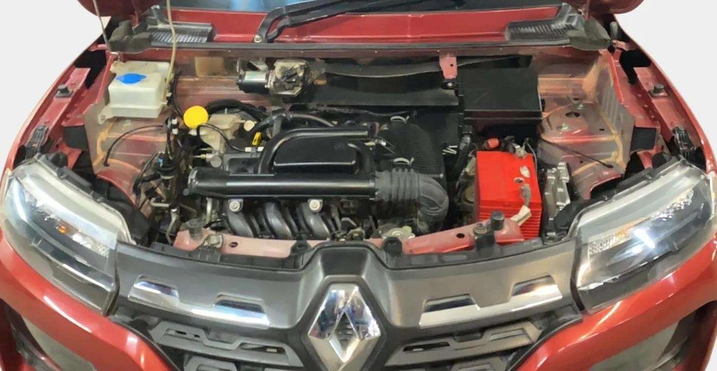 2019 Renault Kwid RXT 1.0 AMT (O), Petrol, Automatic, 18,486 km, Open Bonet