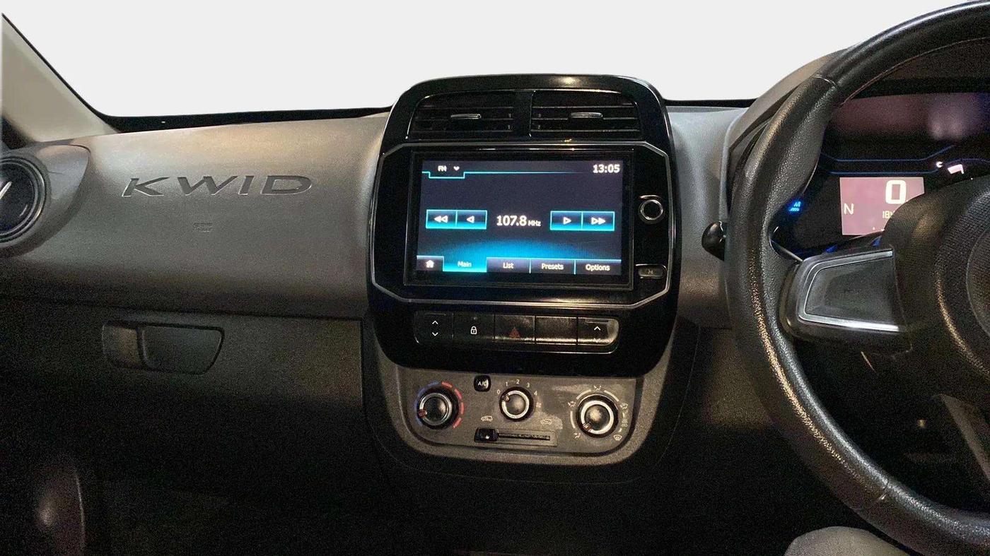 2019 Renault Kwid RXT 1.0 AMT (O), Petrol, Automatic, 18,486 km, Air Conditioner