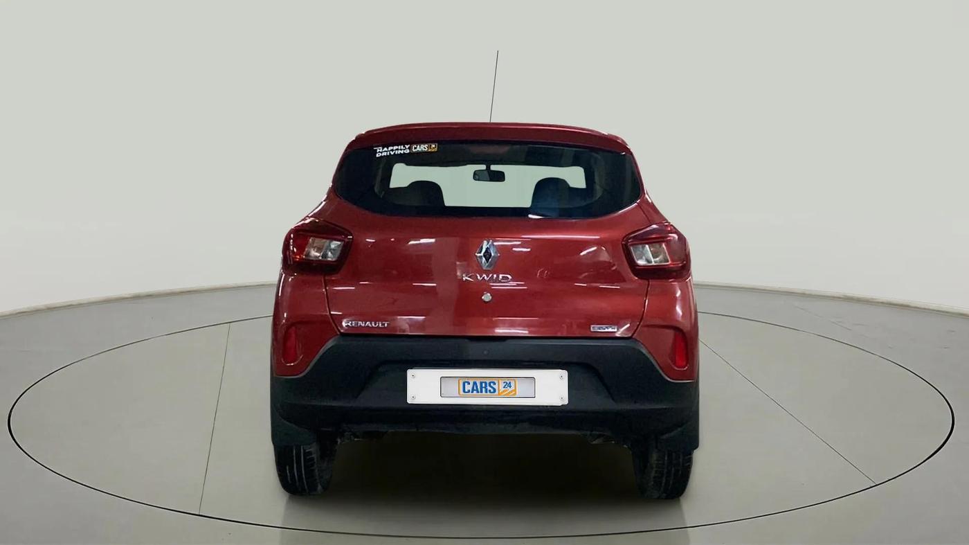 2019 Renault Kwid RXT 1.0 AMT (O), Petrol, Automatic, 18,486 km, Back/Rear