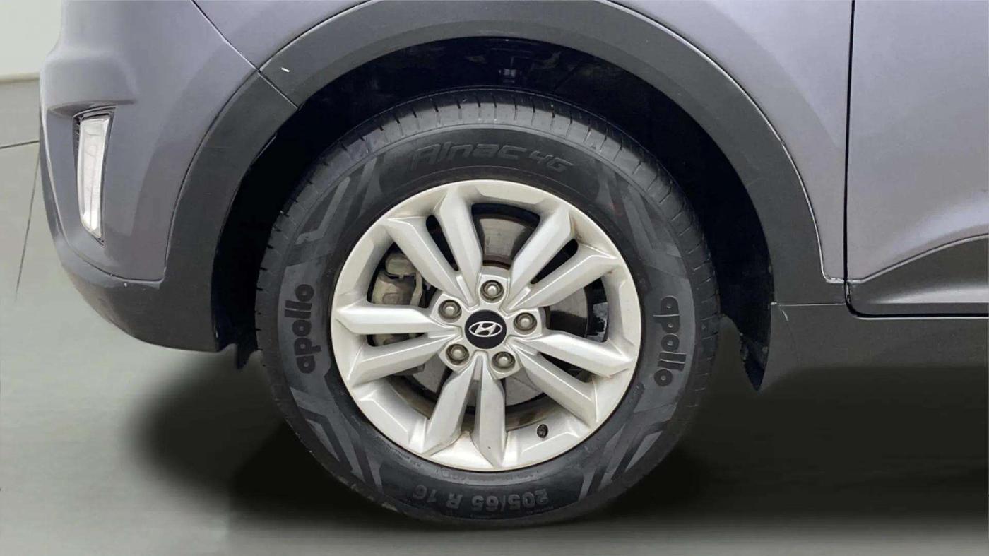 2016 Hyundai Creta SX PLUS 1.6 PETROL, Petrol, Manual, 74,159 km, Left Front Wheel