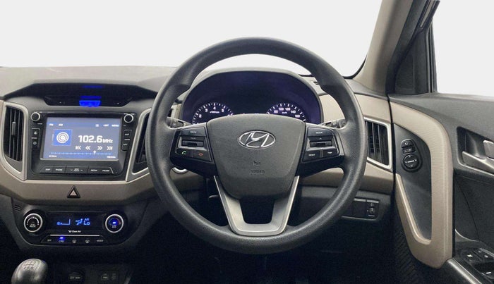 2016 Hyundai Creta SX PLUS 1.6 PETROL, Petrol, Manual, 74,111 km, Steering Wheel Close Up