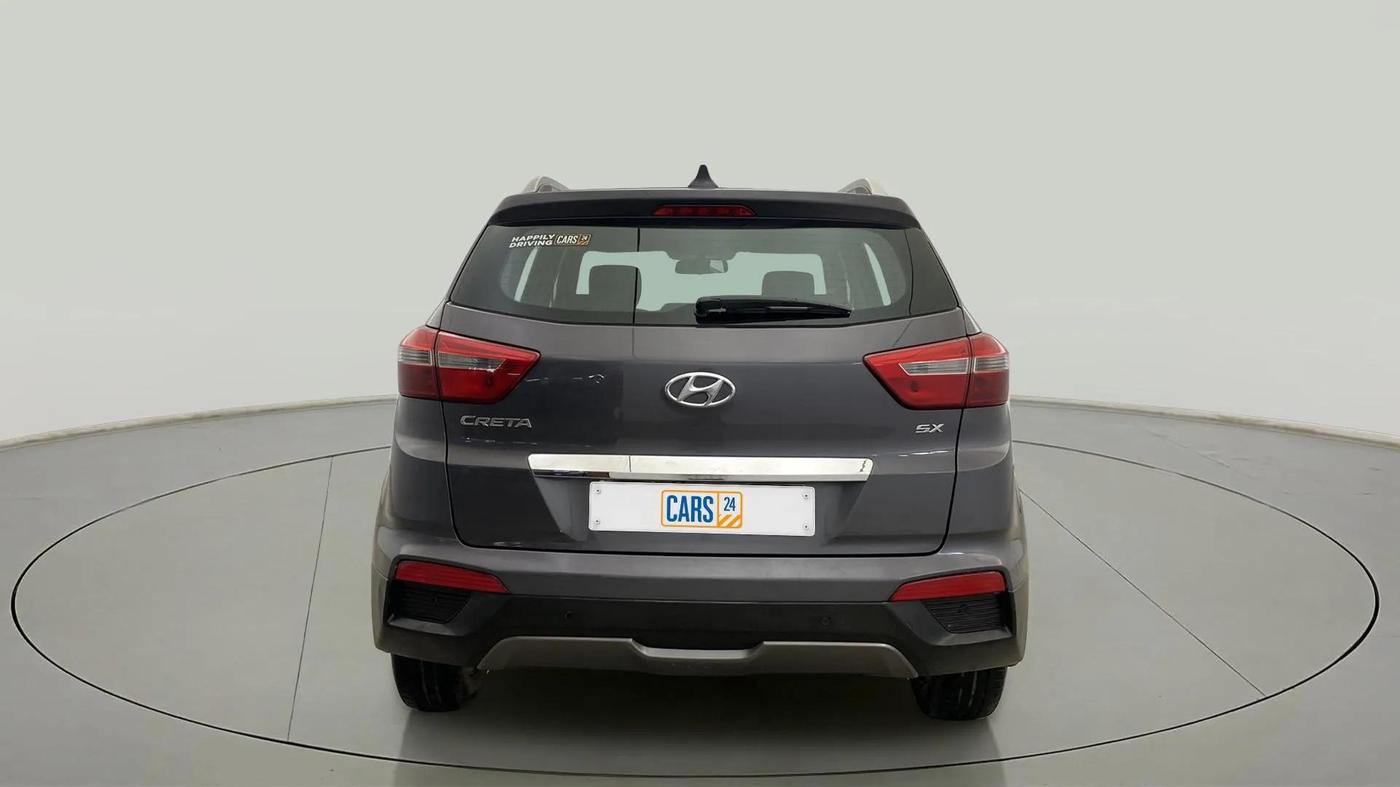2016 Hyundai Creta SX PLUS 1.6 PETROL, Petrol, Manual, 74,159 km, Back/Rear