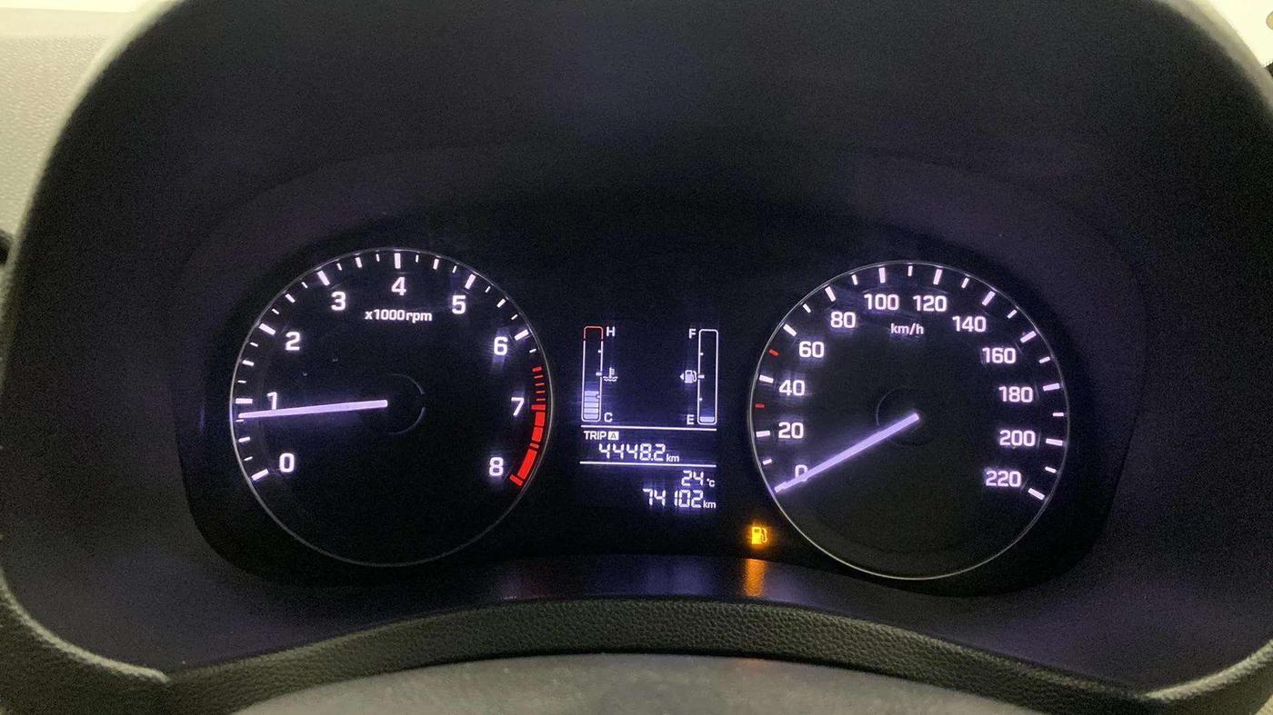 2016 Hyundai Creta SX PLUS 1.6 PETROL, Petrol, Manual, 74,159 km, Odometer Image