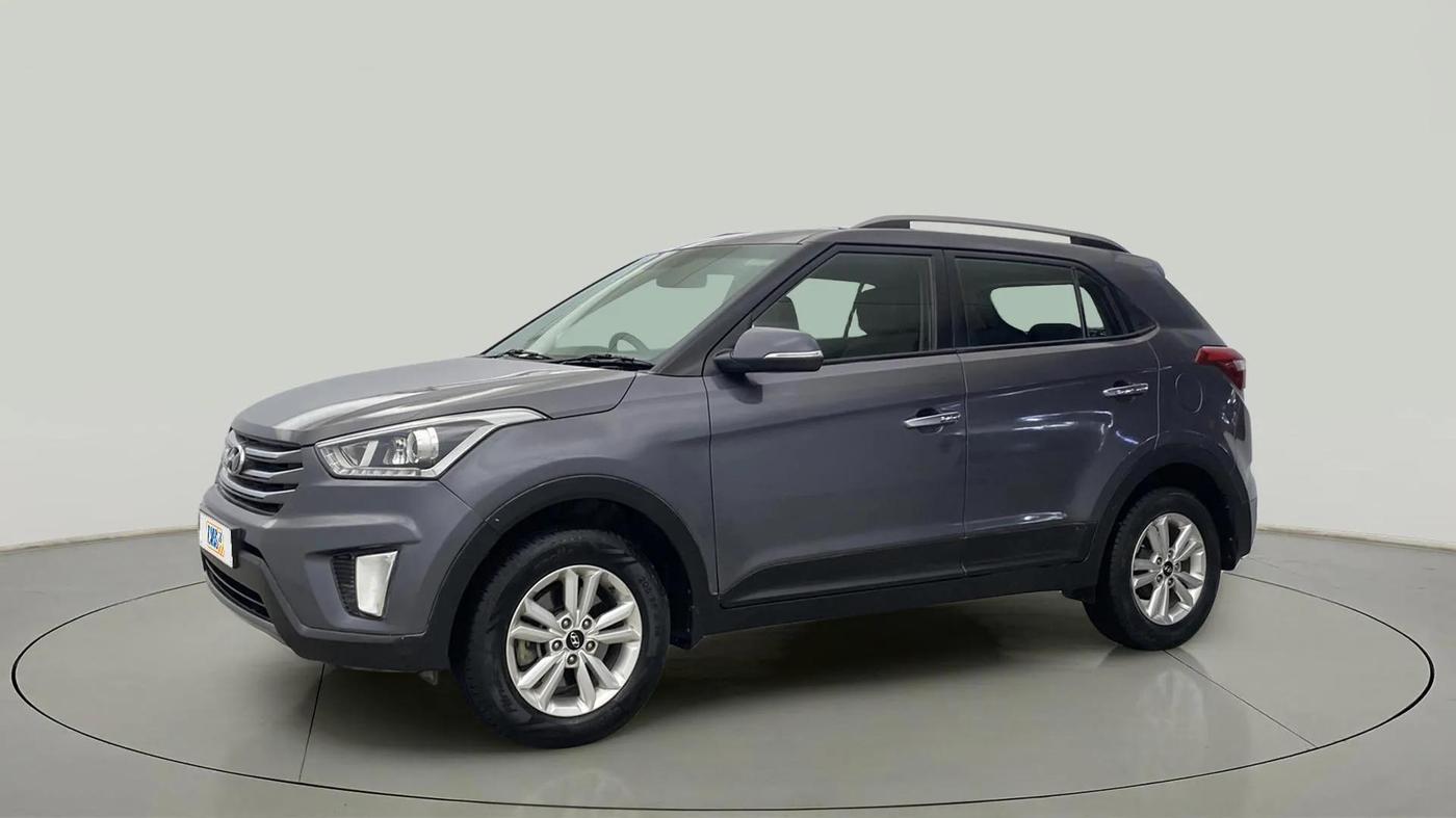 2016 Hyundai Creta SX PLUS 1.6 PETROL, Petrol, Manual, 74,159 km, Left Front Diagonal