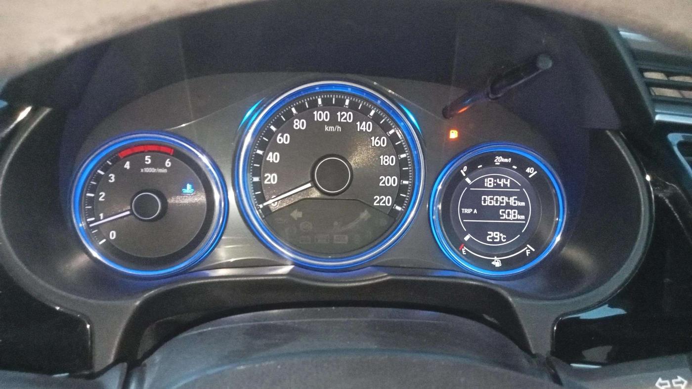 2016 Honda City 1.5L I-DTEC V, Diesel, Manual, 60,946 km, Odometer Image