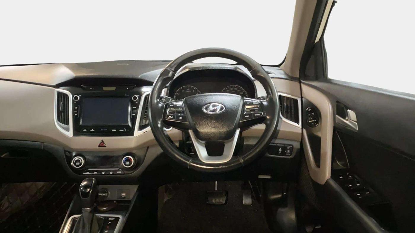 2019 Hyundai Creta SX AT 1.6 PETROL, Petrol, Automatic, 88,130 km, Steering Wheel Close Up