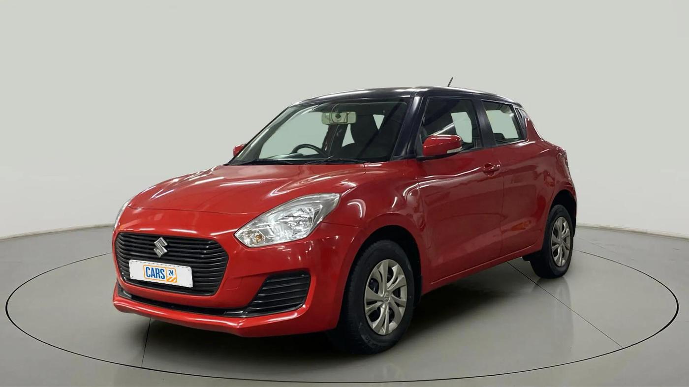 2018 Maruti Swift VXI AMT, Petrol, Automatic, 35,578 km, Left Front Diagonal