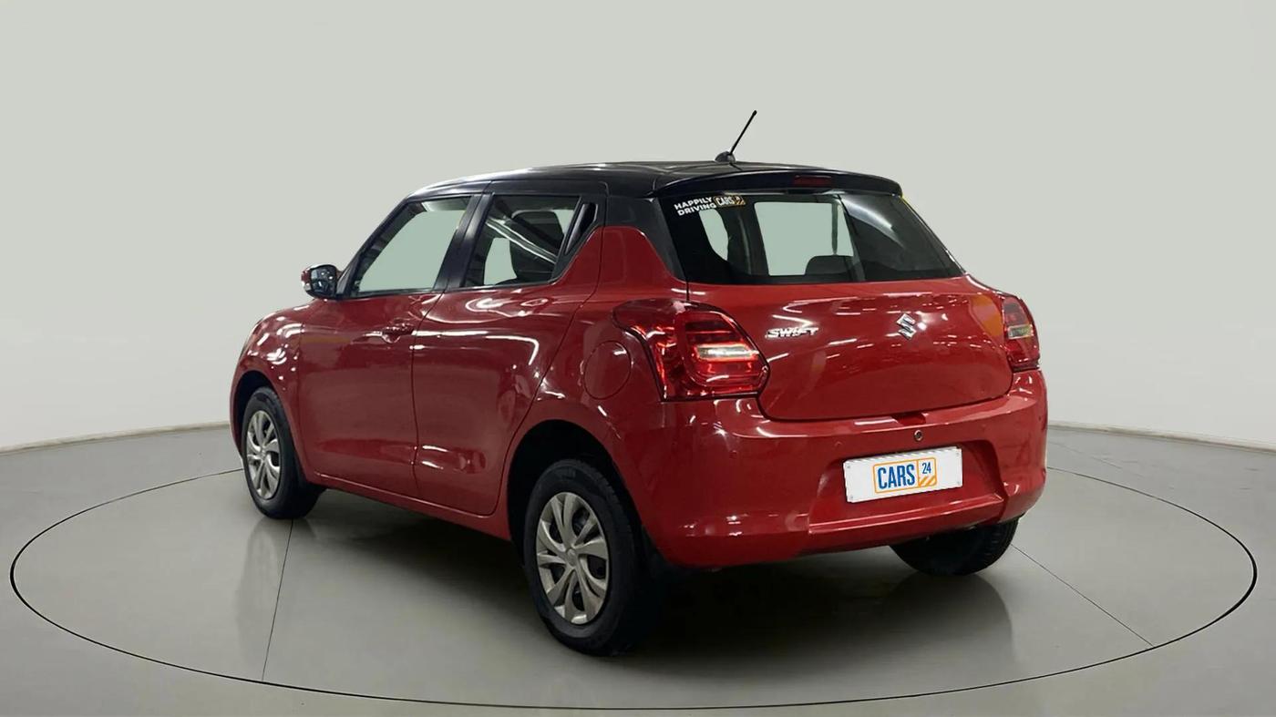 2018 Maruti Swift VXI AMT, Petrol, Automatic, 35,578 km, Left Back Diagonal