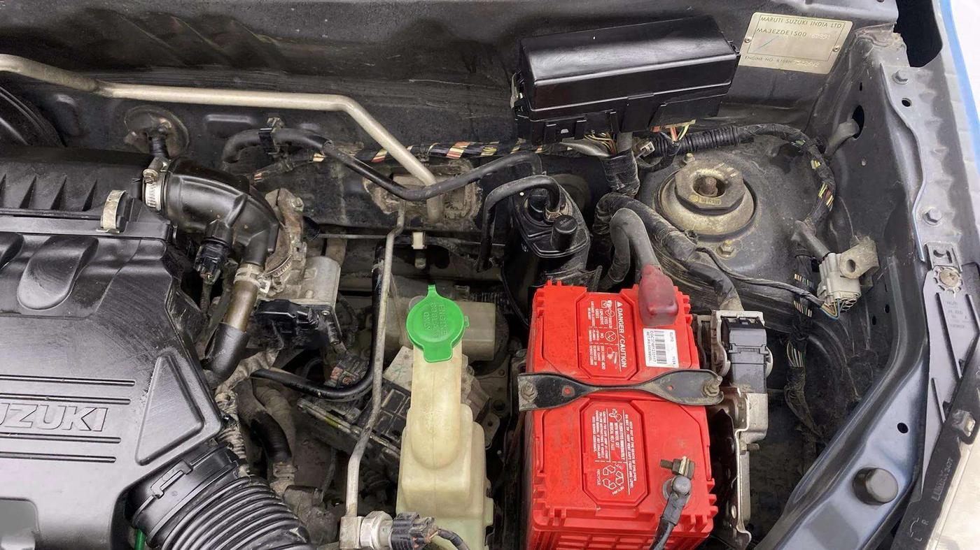 2015 Maruti Alto K10 VXI AMT, Petrol, Automatic, 52,060 km, Engine View - Left