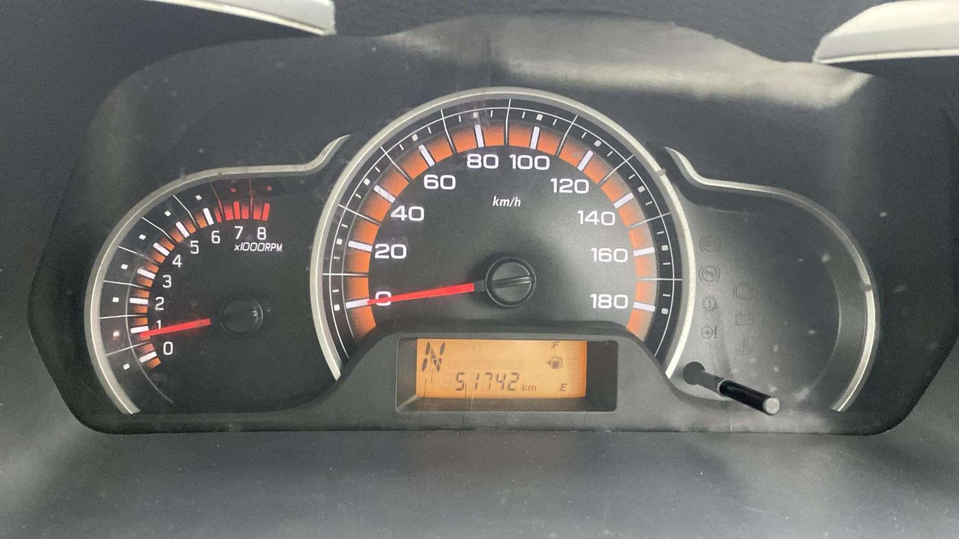 2015 Maruti Alto K10 VXI AMT, Petrol, Automatic, 52,060 km, Odometer Image
