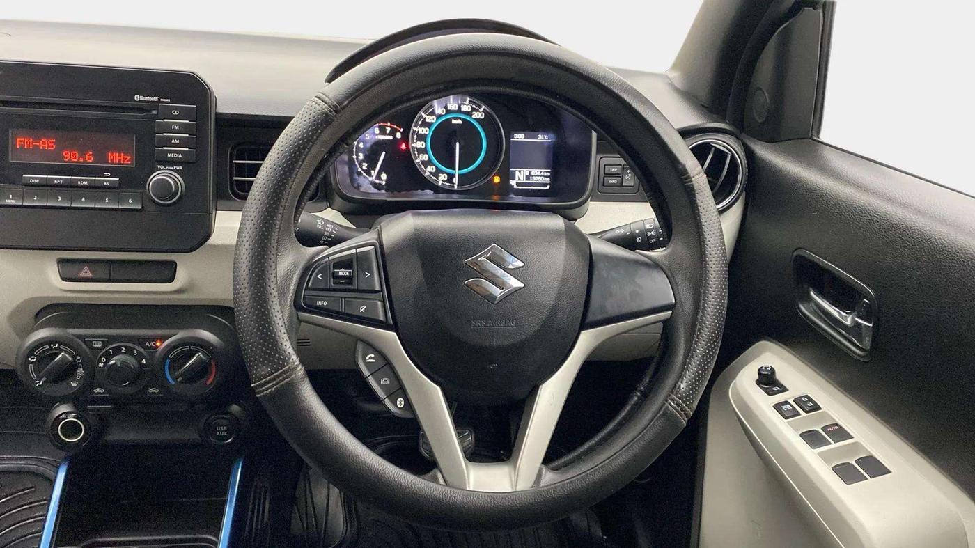 2017 Maruti IGNIS ZETA 1.2 AMT, Petrol, Automatic, 19,750 km, Steering Wheel Close Up
