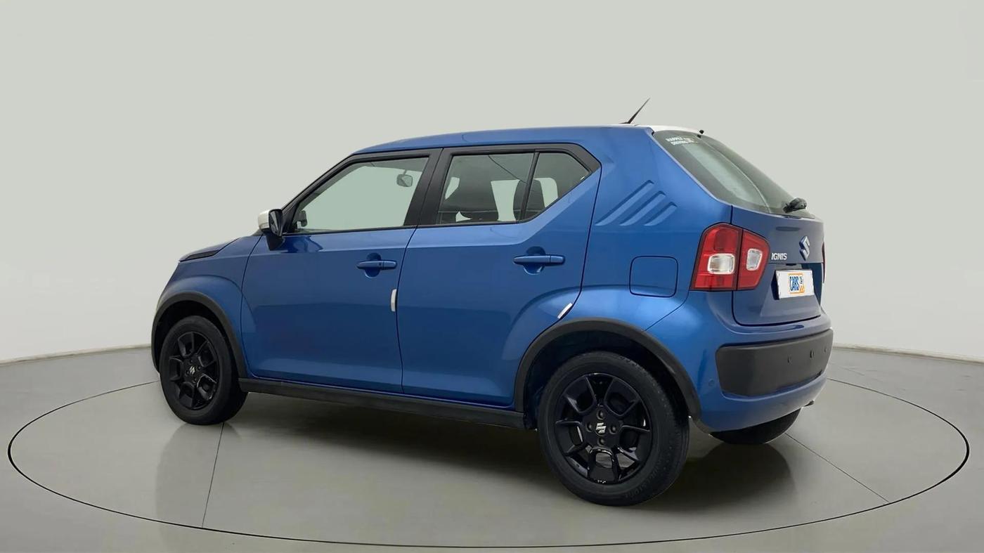2017 Maruti IGNIS ZETA 1.2 AMT, Petrol, Automatic, 19,750 km, Left Back Diagonal
