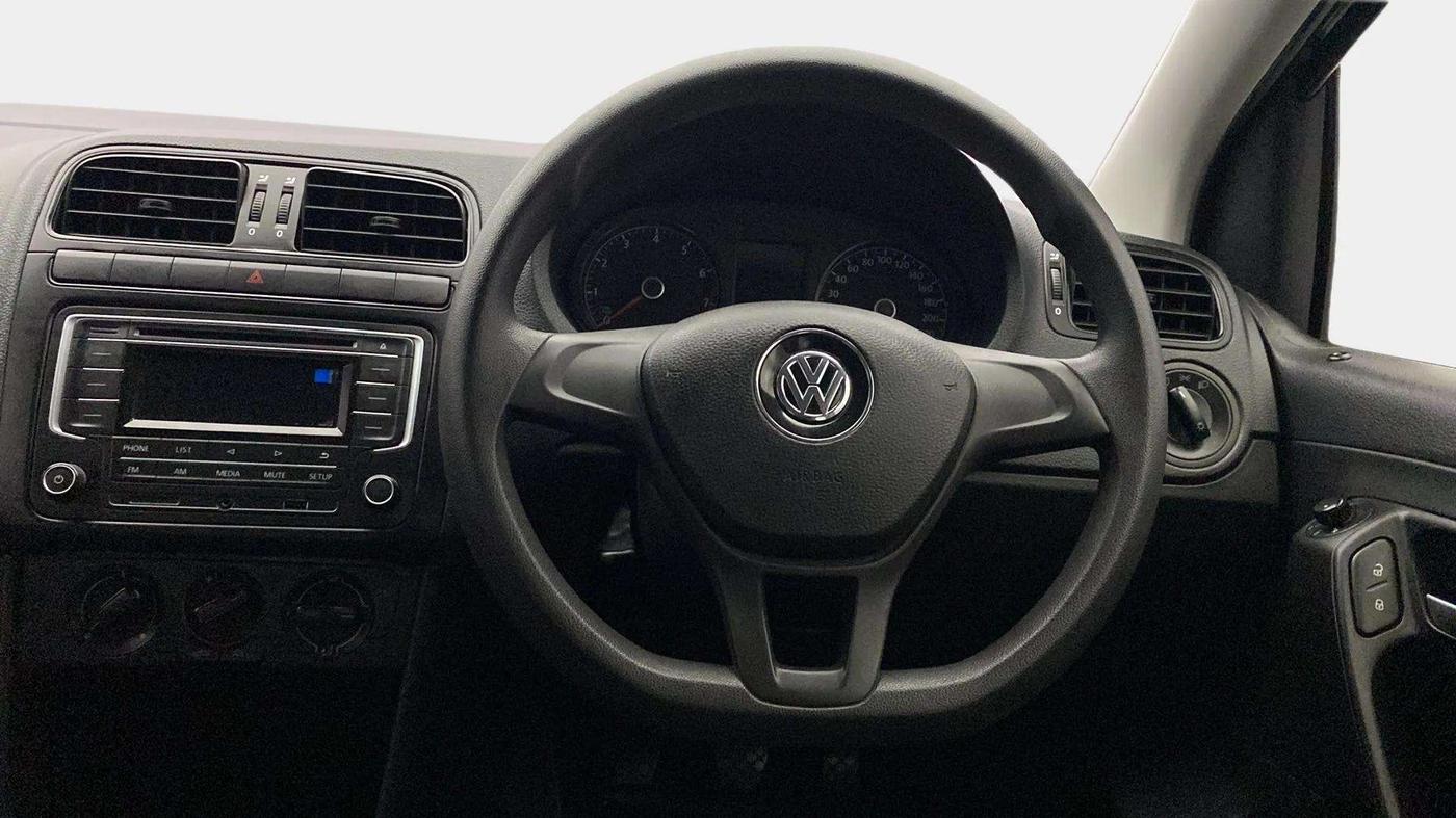 2019 Volkswagen Ameo COMFORTLINE 1.0L, Petrol, Manual, 47,473 km, Steering Wheel Close Up
