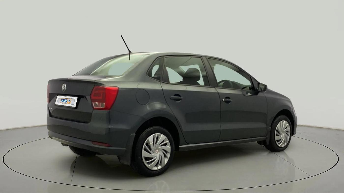 2019 Volkswagen Ameo COMFORTLINE 1.0L, Petrol, Manual, 47,473 km, Right Back Diagonal