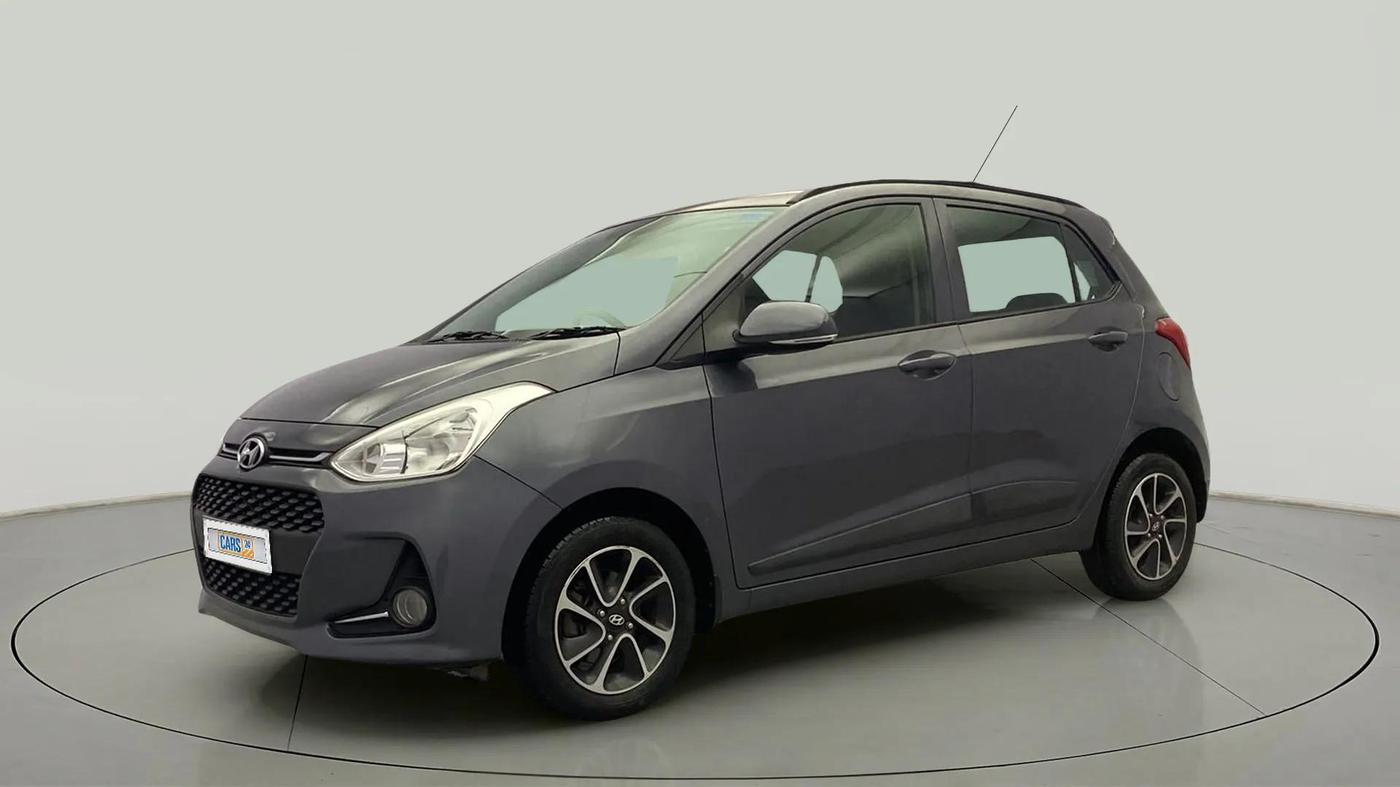 2018 Hyundai Grand i10 SPORTZ AT 1.2 KAPPA VTVT, Petrol, Automatic, 32,373 km, Left Front Diagonal