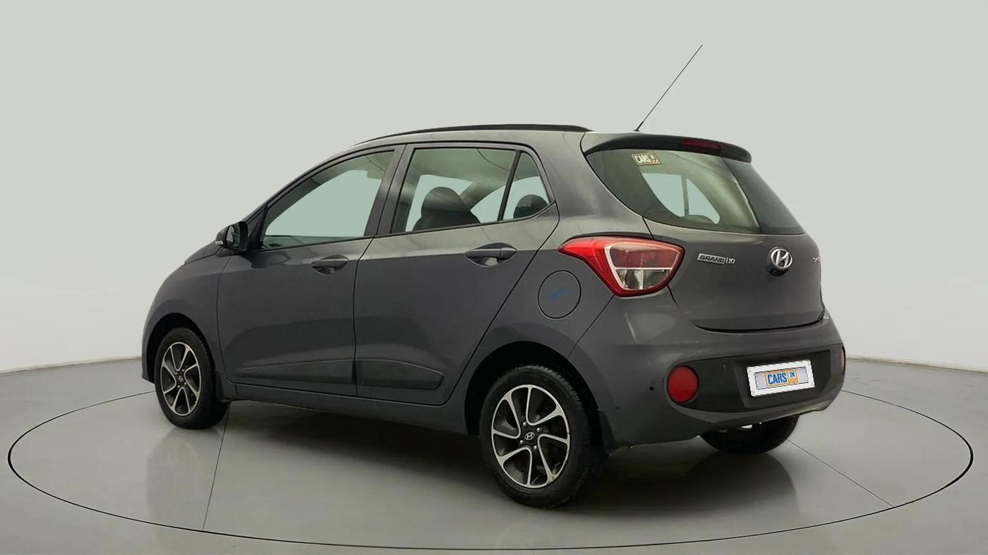 2018 Hyundai Grand i10 SPORTZ AT 1.2 KAPPA VTVT, Petrol, Automatic, 32,373 km, Left Back Diagonal