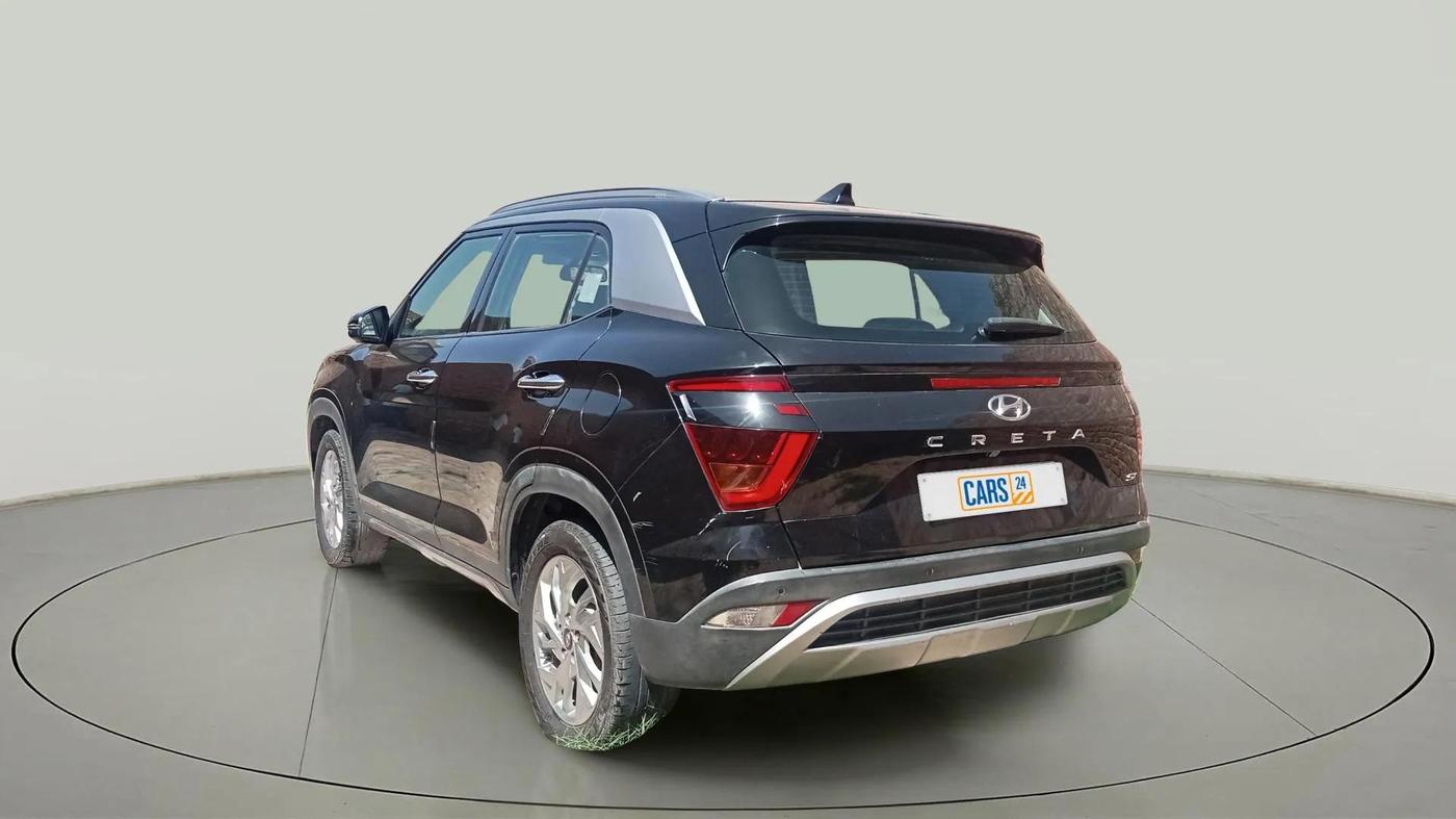 2022 Hyundai Creta SX 1.5 DIESEL, Diesel, Manual, 1,05,406 km, Left Back Diagonal
