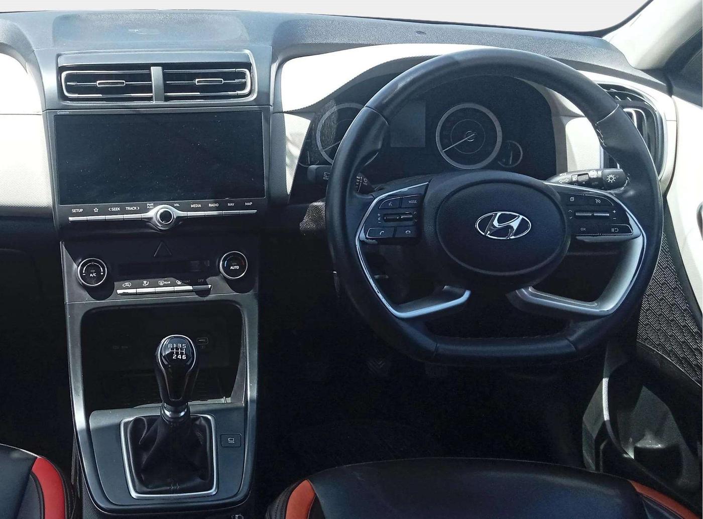 2022 Hyundai Creta SX 1.5 DIESEL, Diesel, Manual, 1,05,406 km, Air Conditioner